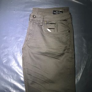 Mens Buffalo David Bitton 34x32 Olive/Khaki Jeans